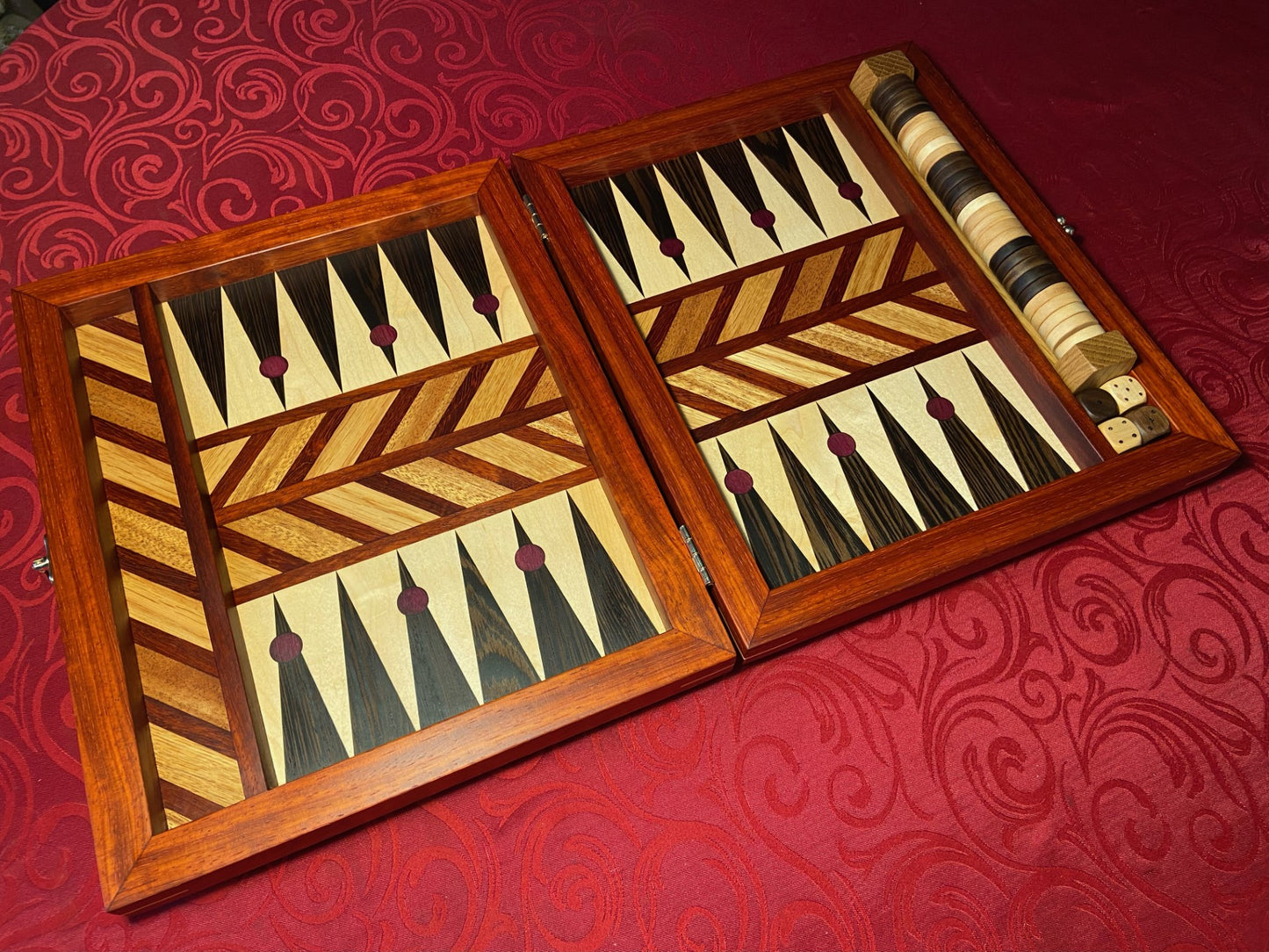 Large Folding Backgammon Board