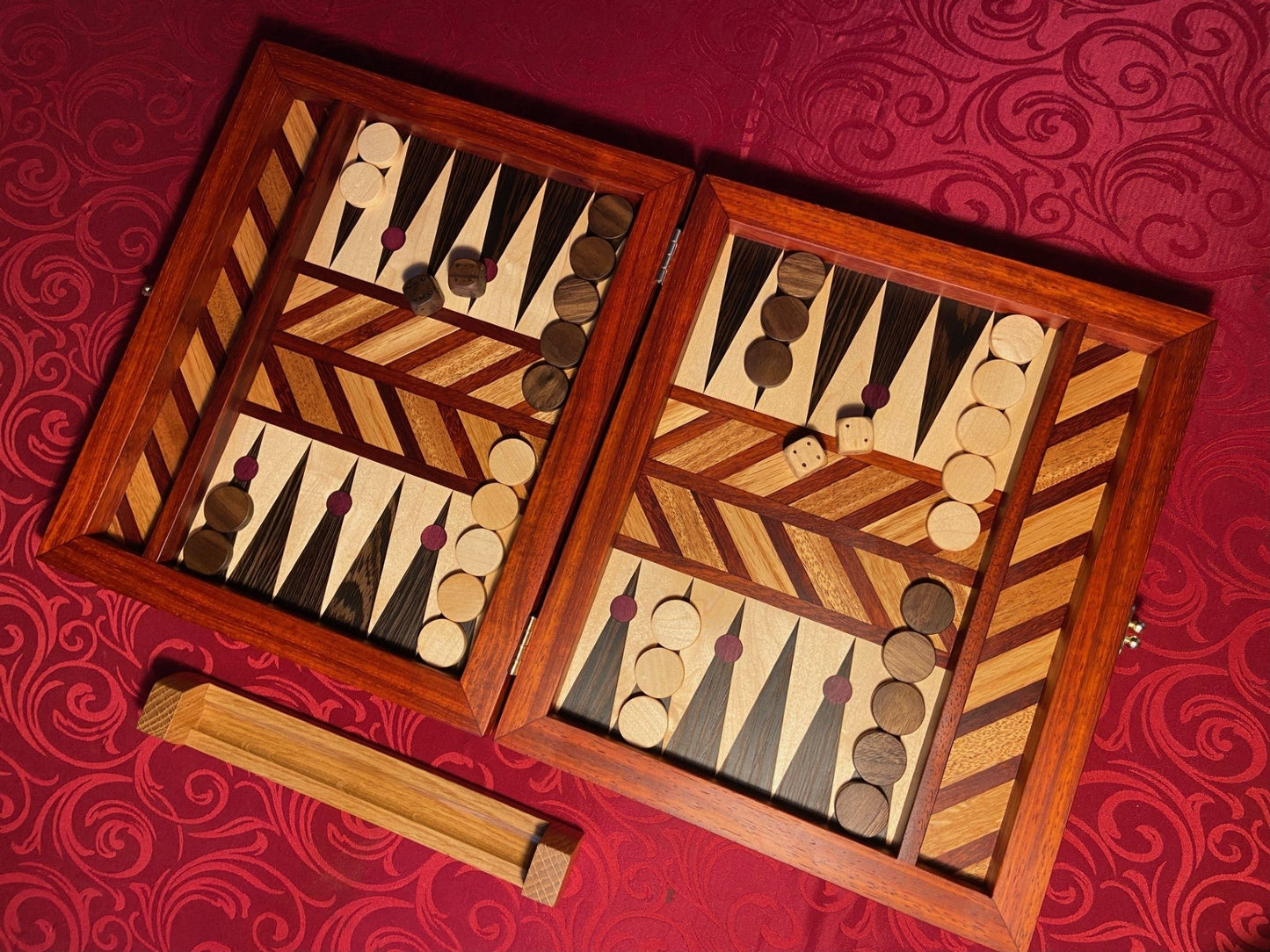 Large Folding Backgammon Board