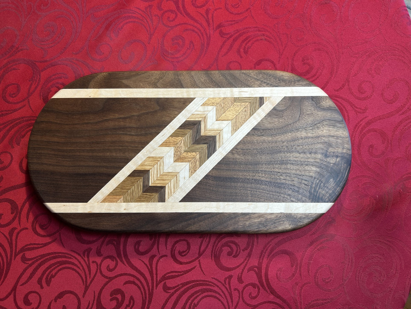 Small Walnut Charcuterie Board