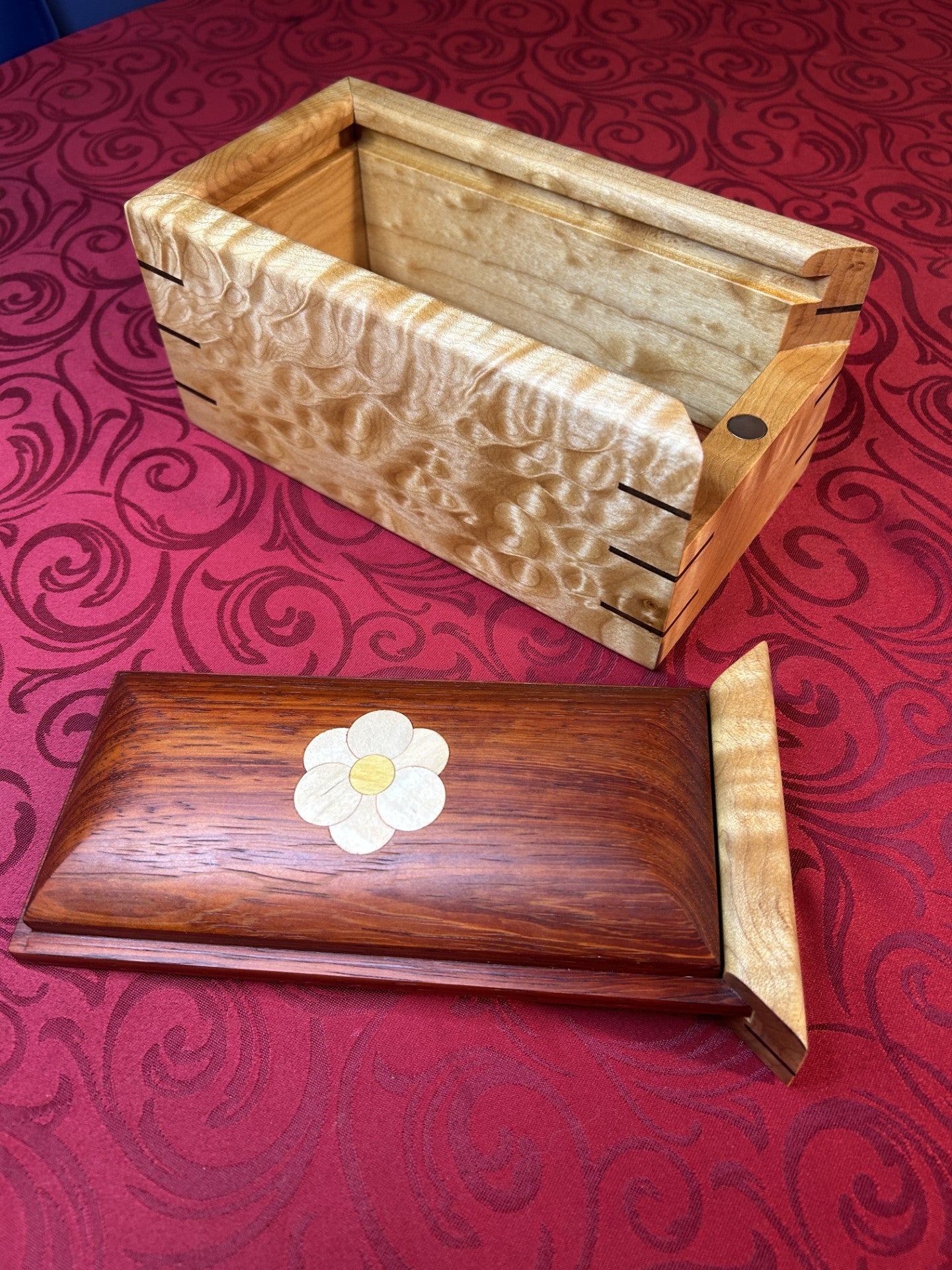 Quilted Maple Chest