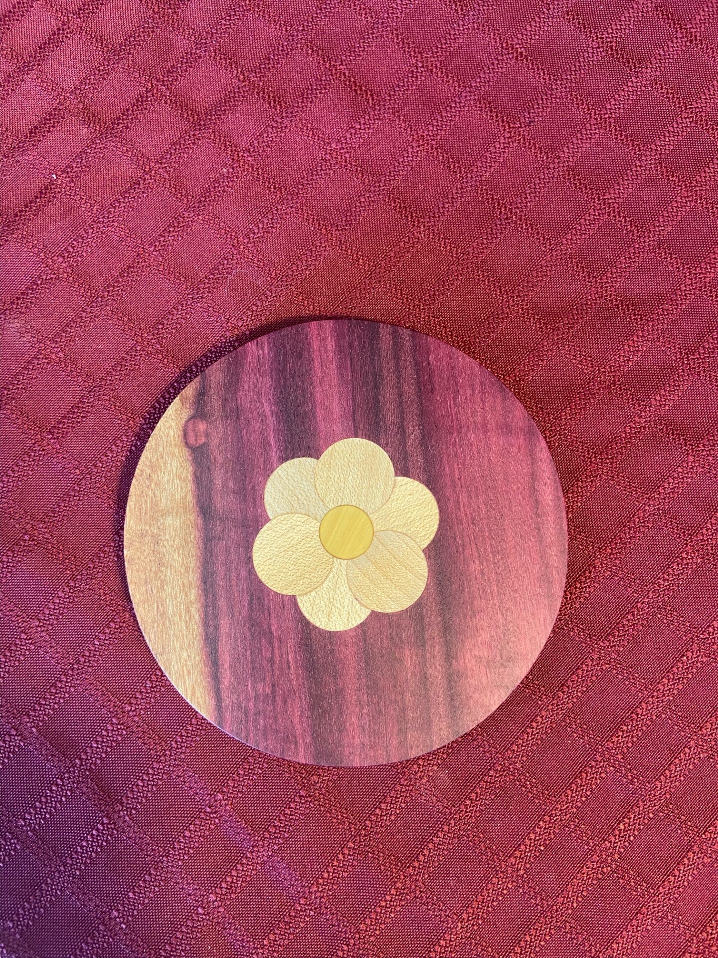 Quartersawn Purpleheart Coasters (set of 4)