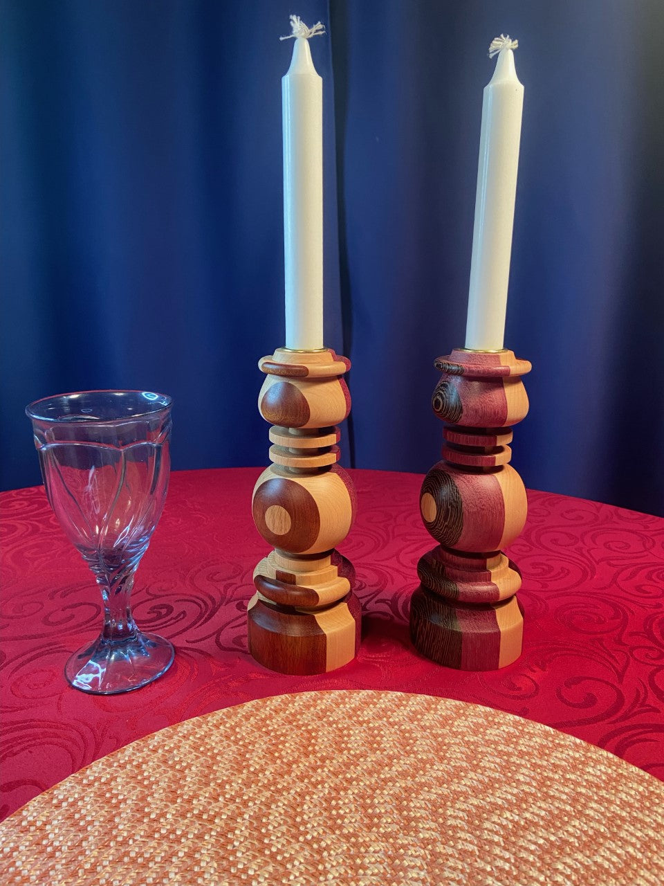 Small Ornate Candlestick
