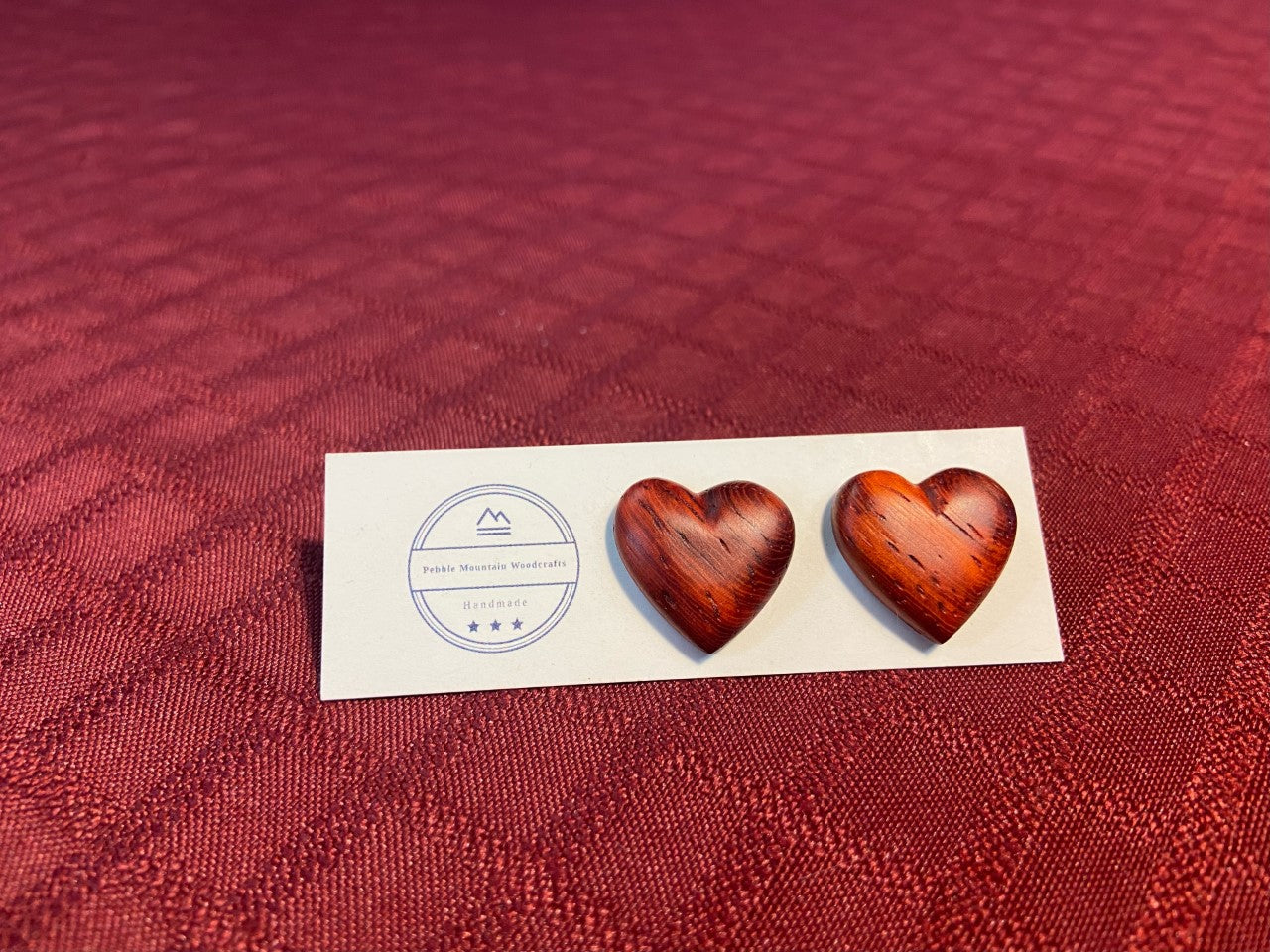 Natural Heart Earrings