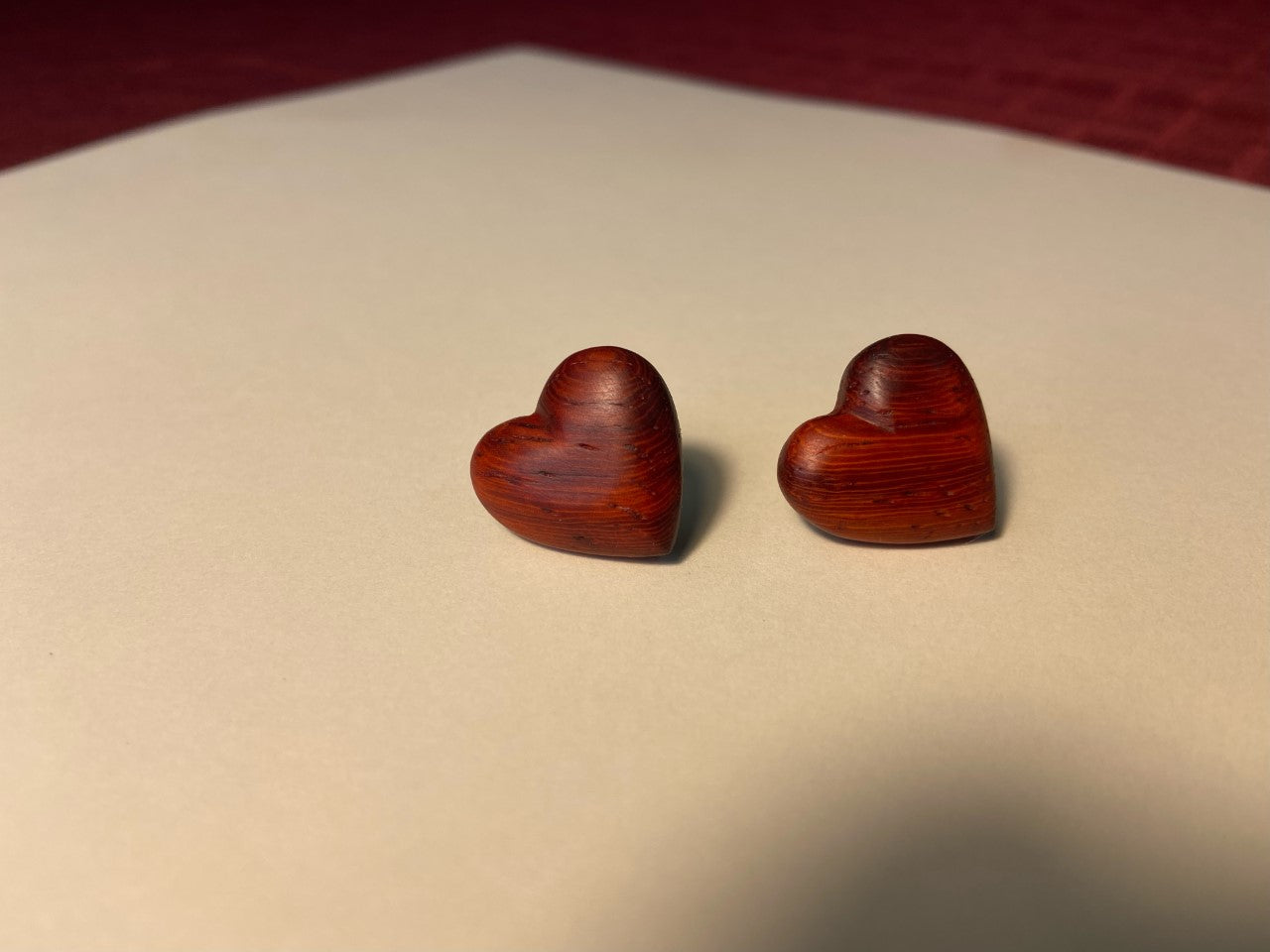 Natural Heart Earrings