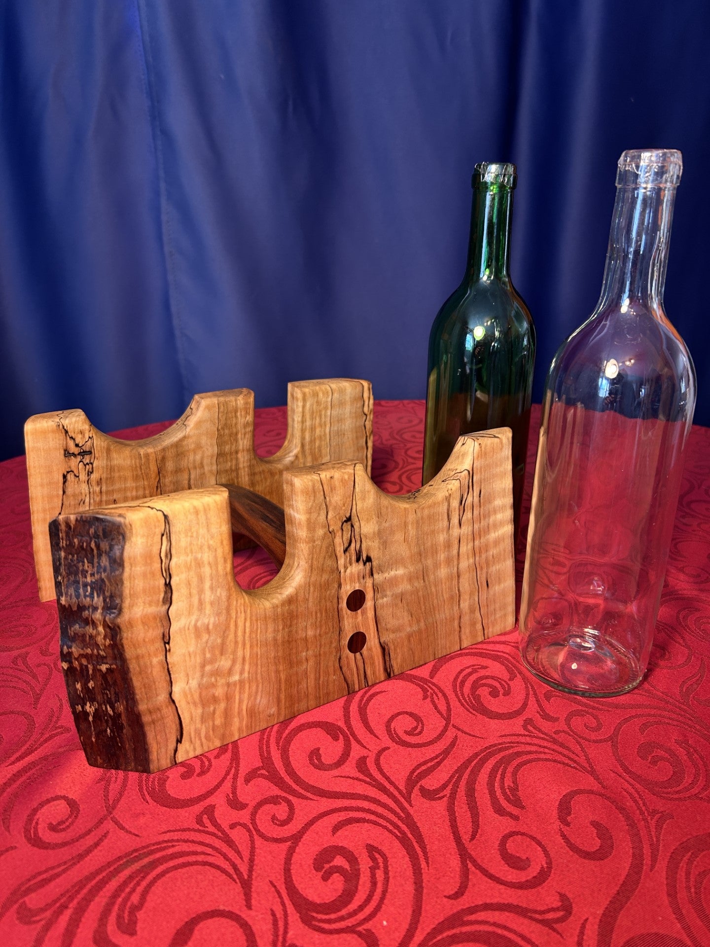 Sloping Wine Rack