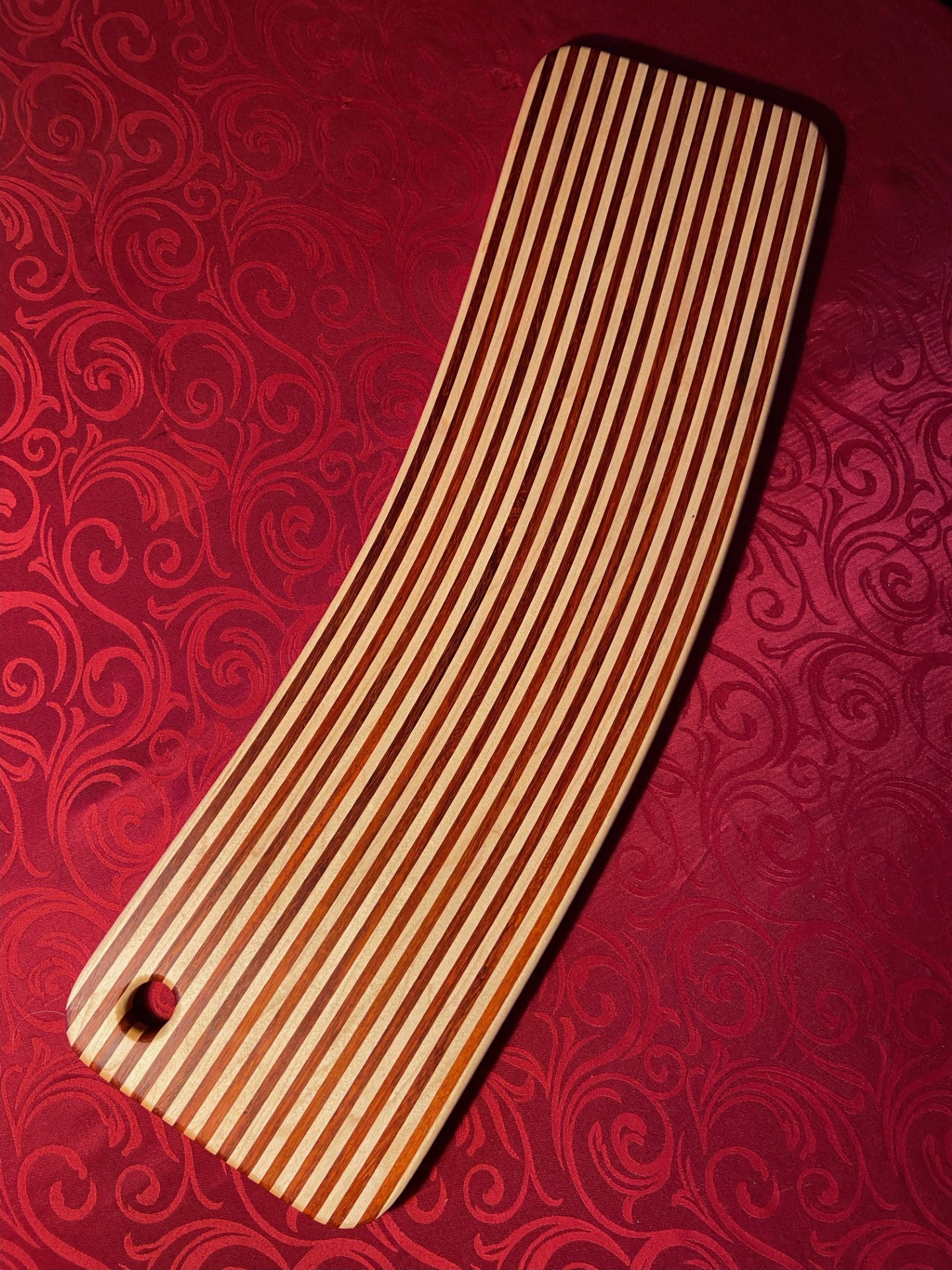Bent Candy Cane Charcuterie Board