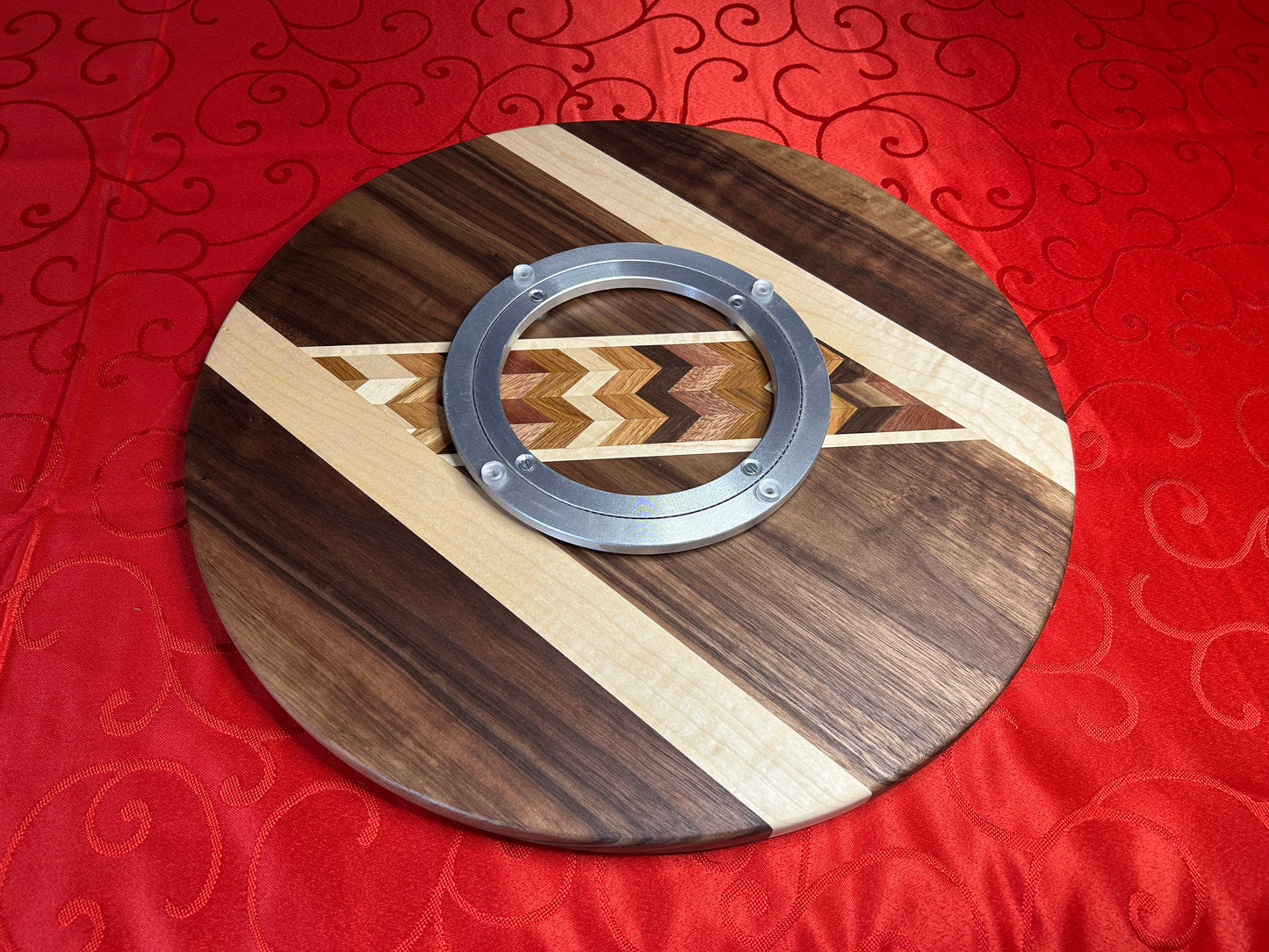 Walnut Lazy Susan