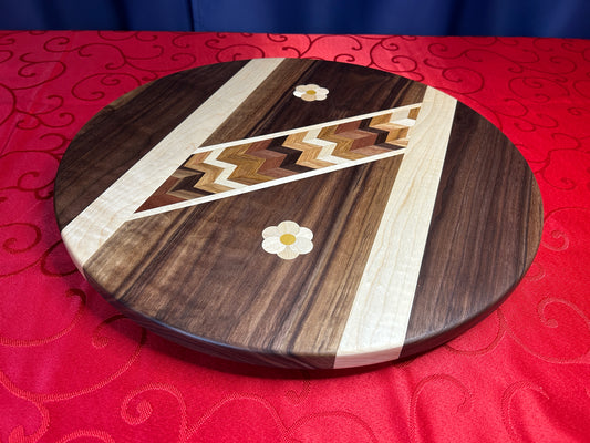 Walnut Lazy Susan